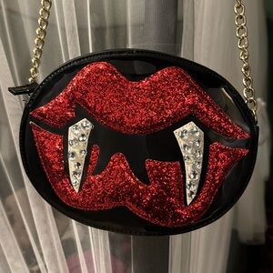 Vampire Mouth Glam Crossbody by Betsey Johnson